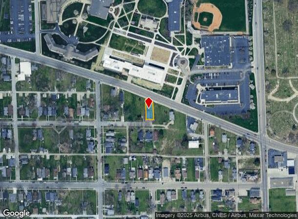  2533 Naples Ln, Valdosta, GA Parcel Map