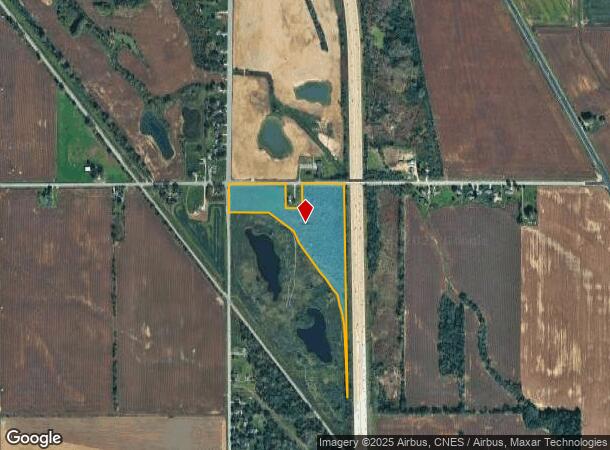 E Burt Rd, Birch Run, MI Parcel Map