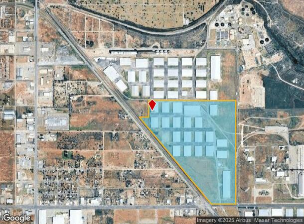 3801 Southeast Dr, Lubbock, TX Parcel Map