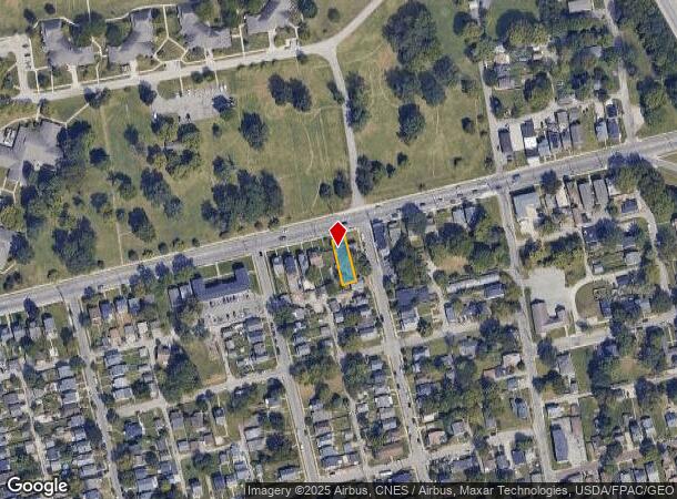  1657 Sullivant Ave, Columbus, OH Parcel Map