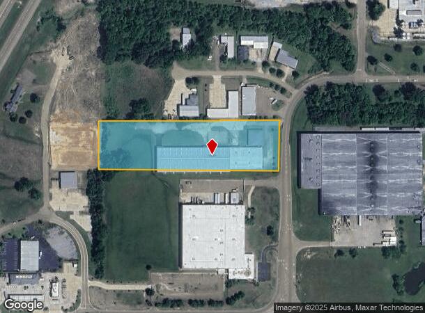  135 Industrial Dr N, Gluckstadt, MS Parcel Map