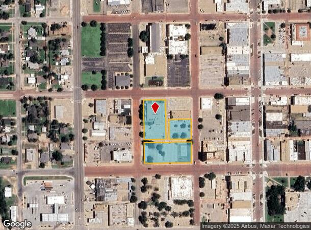  211 W 7Th St, Plainview, TX Parcel Map