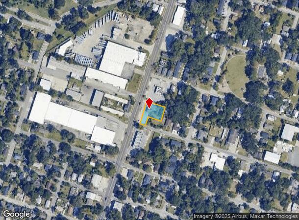  4118 Montgomery St, Savannah, GA Parcel Map
