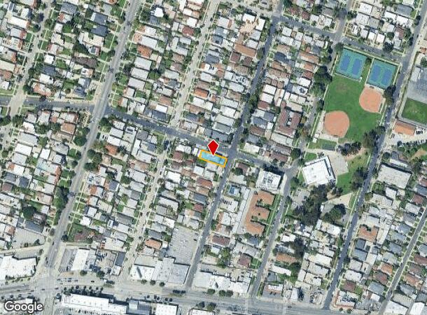  1251 S Muirfield Rd, Los Angeles, CA Parcel Map