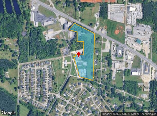  3706 Indian Hills Rd Se, Decatur, AL Parcel Map