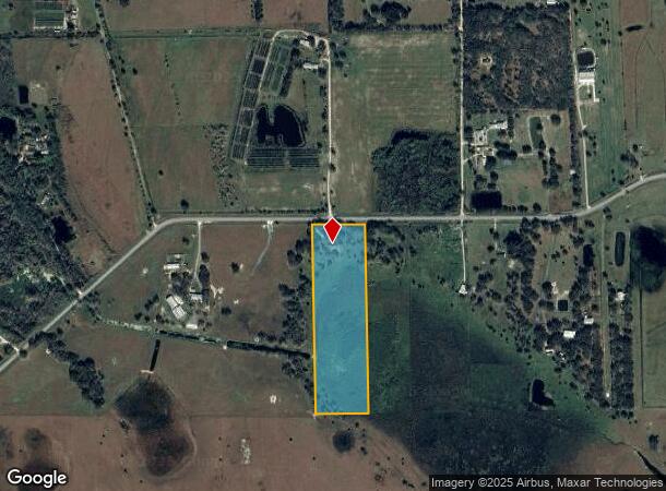  8521 W Josephine Rd, Lake Placid, FL Parcel Map