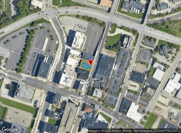  30 N High St, Akron, OH Parcel Map