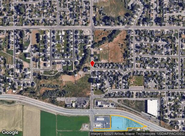  1099 S 1100 W, Lehi, UT Parcel Map