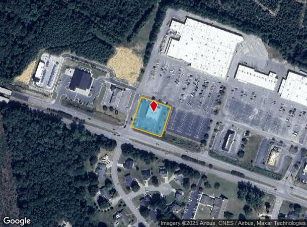 2332 W Cumberland St, Dunn, NC Parcel Map