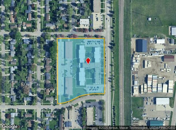  1609 20Th St S, Moorhead, MN Parcel Map