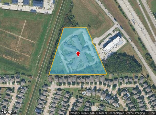 14100 Karissa Ct, Houston, TX Parcel Map