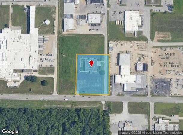 2330 Lynch Rd, Evansville, IN Parcel Map