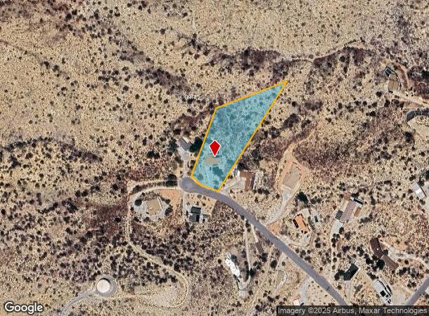  53744 Ridge Rd, Yucca Valley, CA Parcel Map