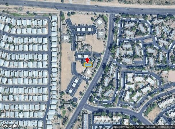  7165 E University Dr, Mesa, AZ Parcel Map