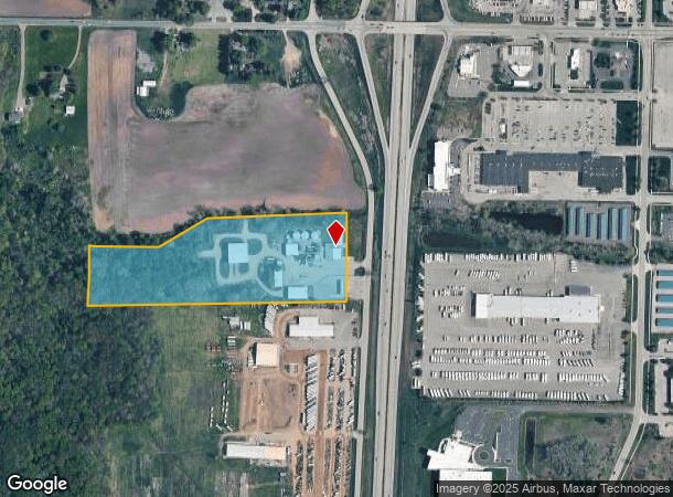 3456 12Th St, Wayland, MI Parcel Map