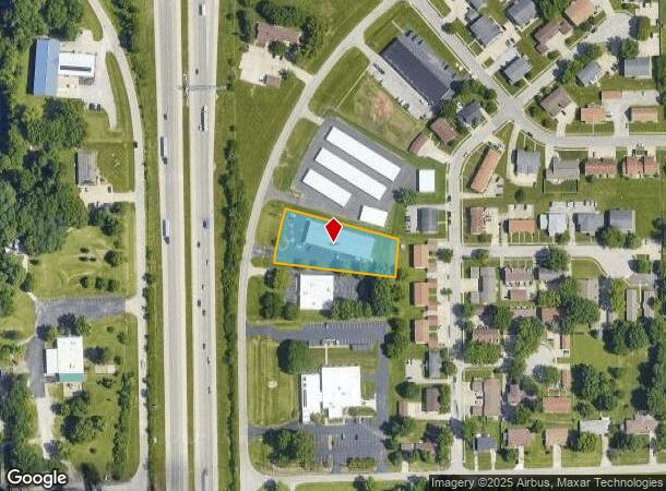  6444 6Th Street Frontage Rd E, Springfield, IL Parcel Map