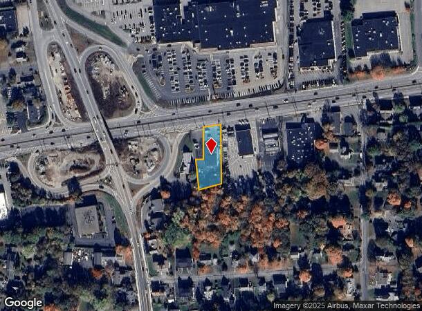 832 Worcester St, Natick, MA Parcel Map