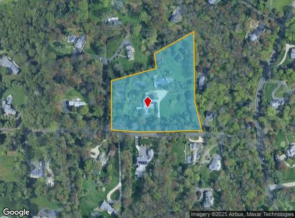  55 Talmadge Hill Rd, New Canaan, CT Parcel Map