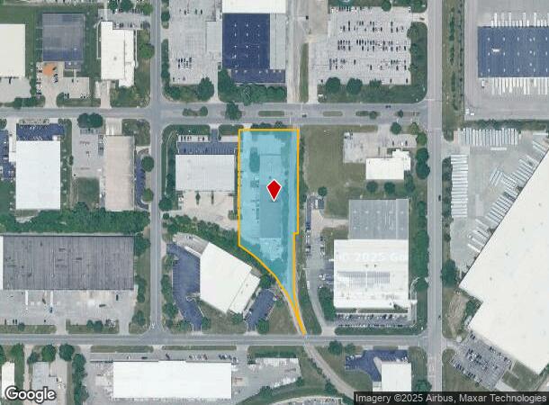  15301 W 109Th St, Lenexa, KS Parcel Map