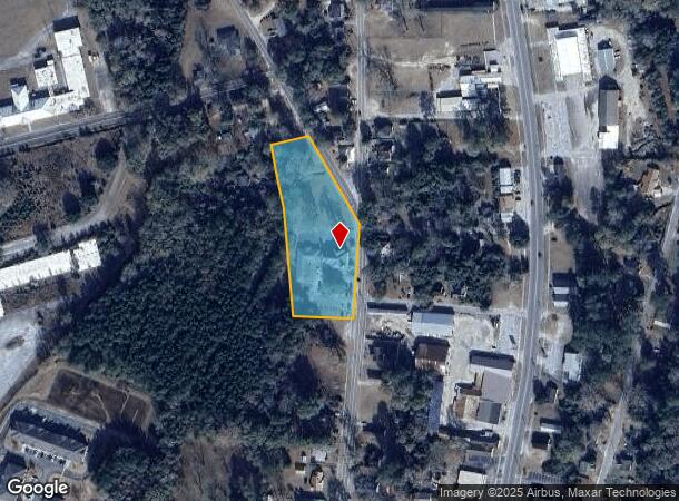  442 Bridge St, Bamberg, SC Parcel Map