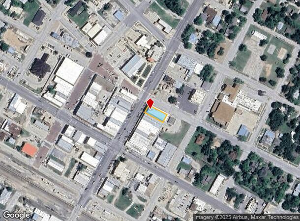 223 N Mason St, Bowie, TX Parcel Map