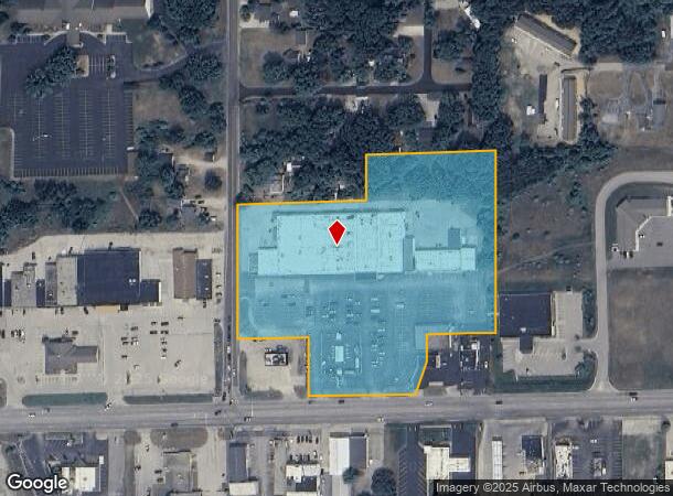 5750 W Us Highway 10, Ludington, MI Parcel Map