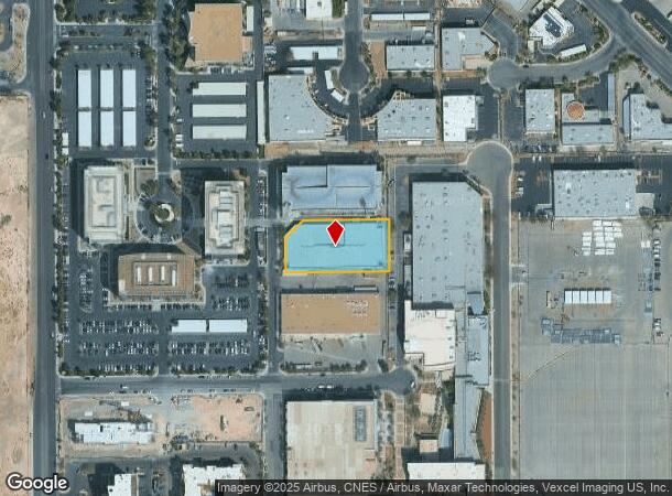 6750 La Cienega St, Las Vegas, NV Parcel Map