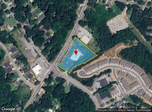  1400 Park Hill Dr, Gainesville, GA Parcel Map