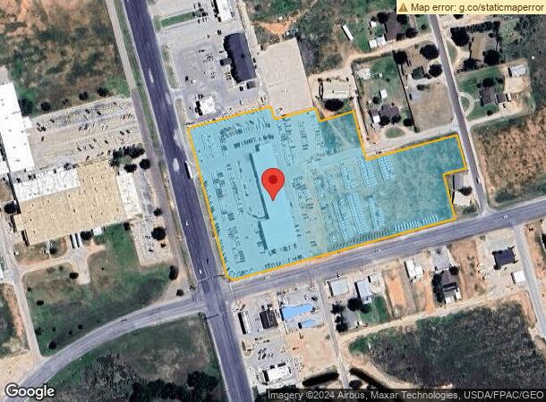  1380 N 385 Us, Andrews, TX Parcel Map