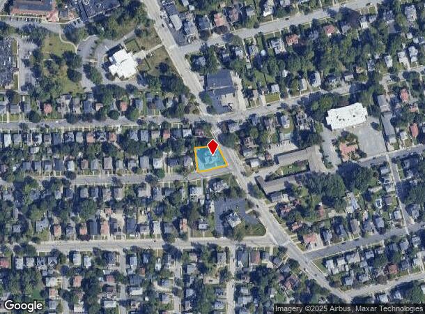  1871 Broad St, Cranston, RI Parcel Map