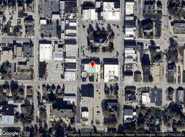  107 S Side Sq, Macomb, IL Parcel Map