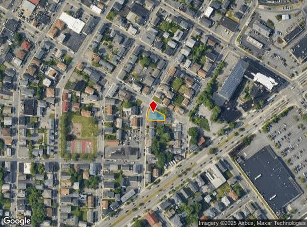 186 John St, Fall River, MA Parcel Map
