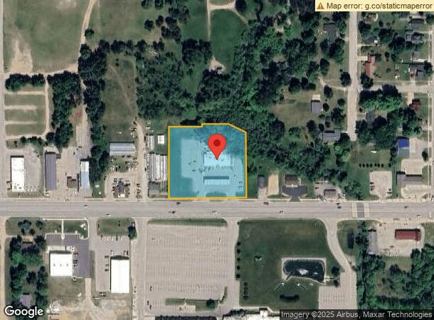 660 W 7Th St, Evart, MI Parcel Map