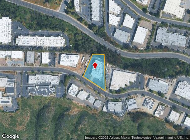 6650 Nancy Ridge Dr, San Diego, CA Parcel Map