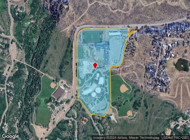  235 High School Rd, Aspen, CO Parcel Map