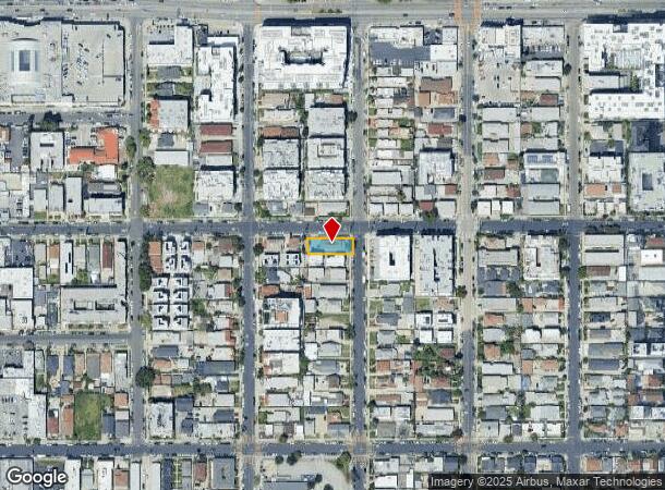  1103 S Hobart Blvd, Los Angeles, CA Parcel Map
