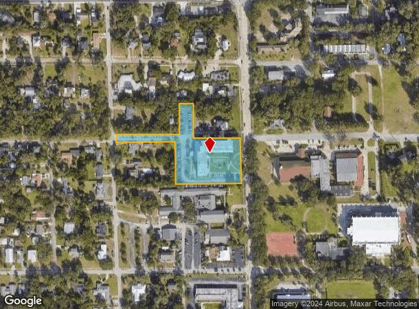  740 N Woodland Blvd, Deland, FL Parcel Map