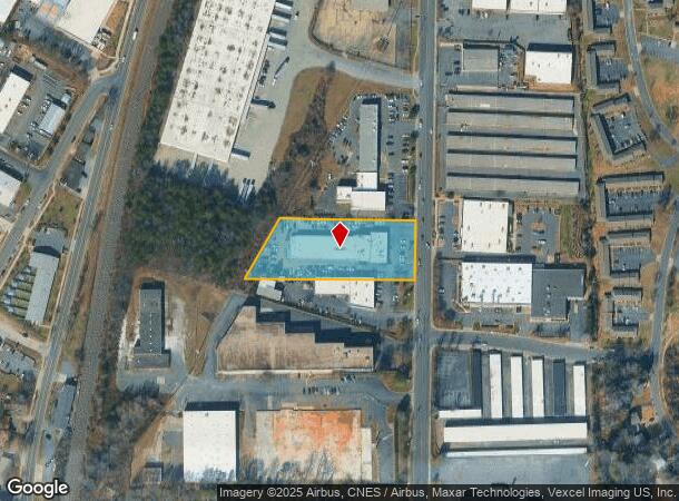 4438 South Blvd, Charlotte, NC Parcel Map