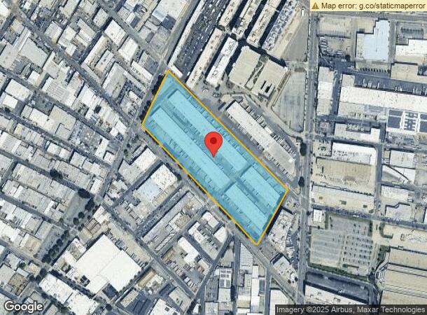  1601 E Olympic Blvd, Los Angeles, CA Parcel Map