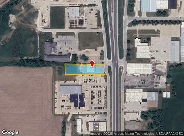 2849 N Court St, Ottumwa, IA Parcel Map
