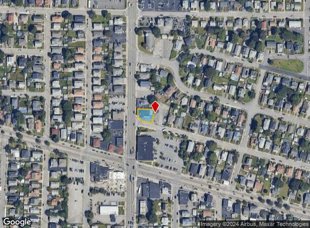  855 Newport Ave, Pawtucket, RI Parcel Map