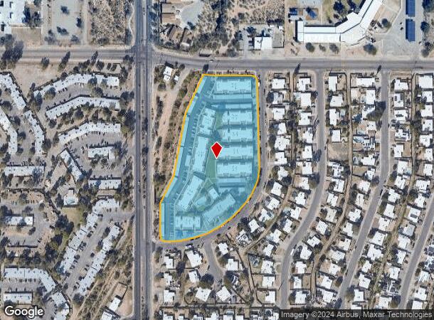  7950 E Stella Rd, Tucson, AZ Parcel Map