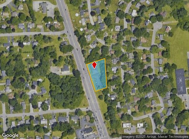  7672 Oswego Rd, Liverpool, NY Parcel Map