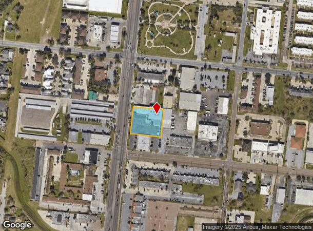  2414 Central Blvd, Brownsville, TX Parcel Map