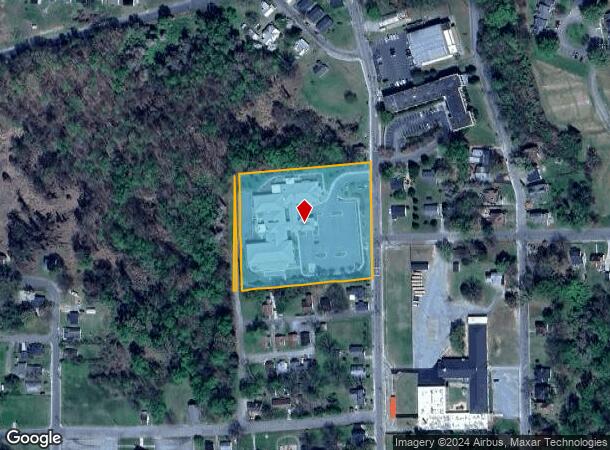  102-104 N Washington Ave, Reidsville, NC Parcel Map