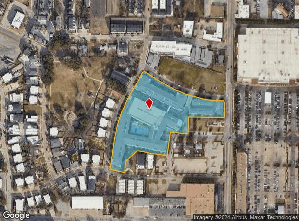  2726 Mercedes Ave, Fort Worth, TX Parcel Map