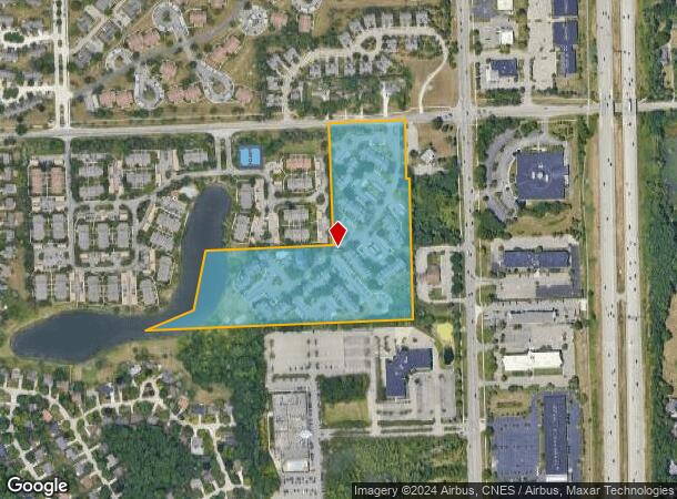  22123 Solomon Blvd, Novi, MI Parcel Map