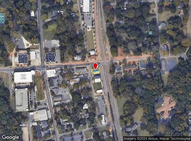  102 S Main St, Huntersville, NC Parcel Map