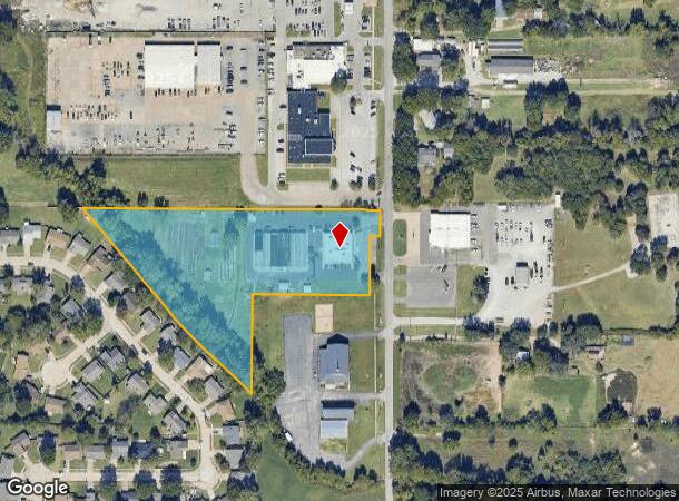 2306 S 1St Pl, Broken Arrow, OK Parcel Map