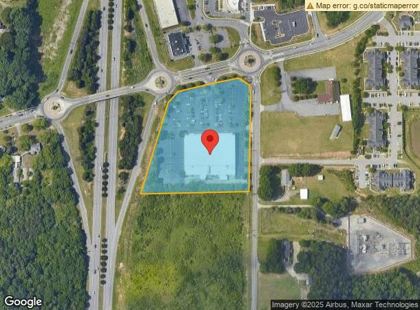  1200 W Clemmonsville Rd, Winston Salem, NC Parcel Map